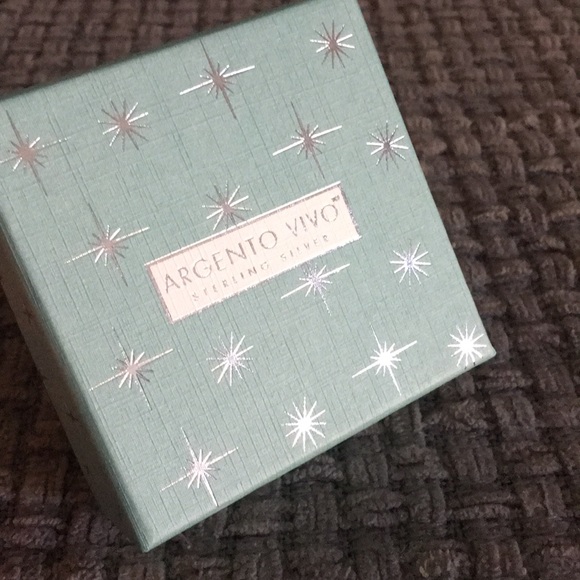 Argento Vivo Sterling Silver star Pendant necklace - Picture 2 of 4